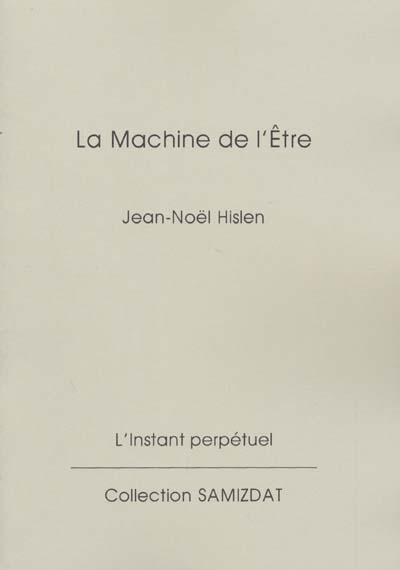 La machine de l'Etre