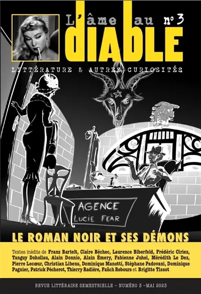 L'âme au diable : littérature & autres curiosités, n° 3. Le roman noir et ses démons