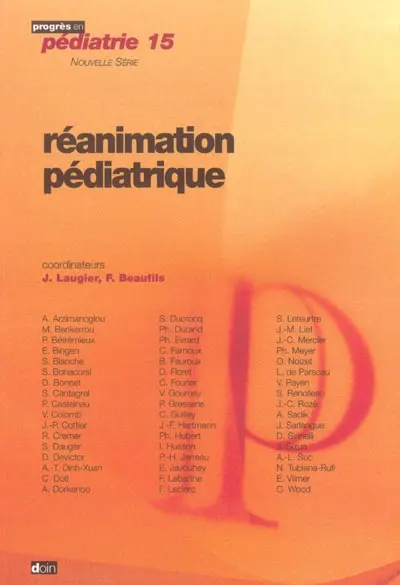 Réanimation pédiatrique