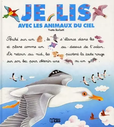 Je lis avec les animaux du ciel