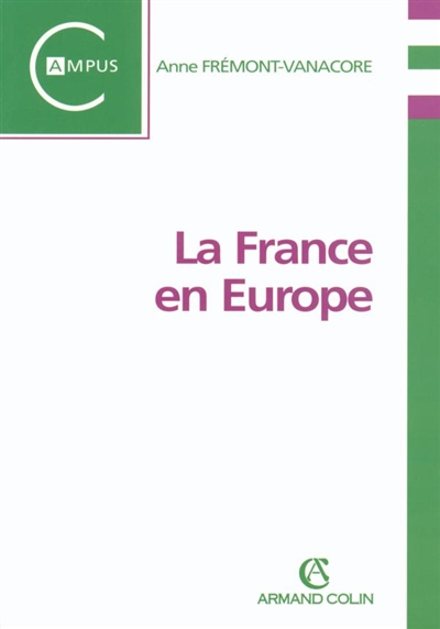 La France en Europe