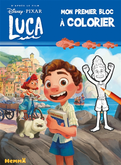 Luca : mon premier bloc à colorier