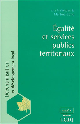 Egalité et services publics territoriaux