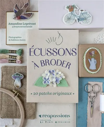 Ecussons à broder : 20 patchs originaux