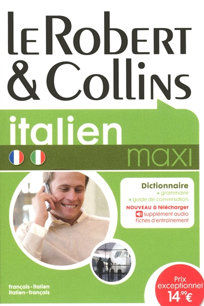 Le Robert & Collins maxi italien : français-italien, italien-français