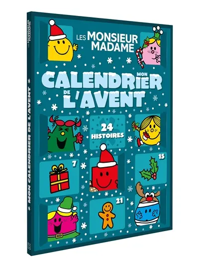 Les Monsieur Madame : mon calendrier de l'Avent : 24 histoires