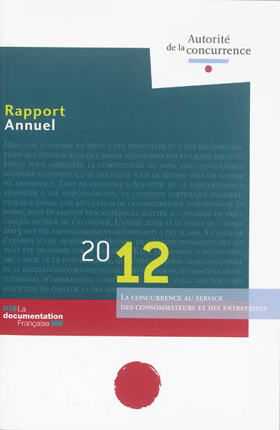 Rapport annuel 2012
