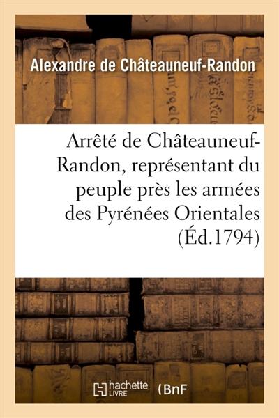 Arrêté de...