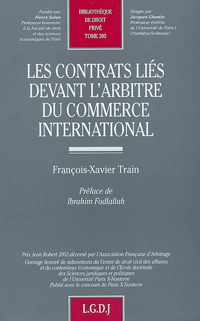 Les contrats liés devant...