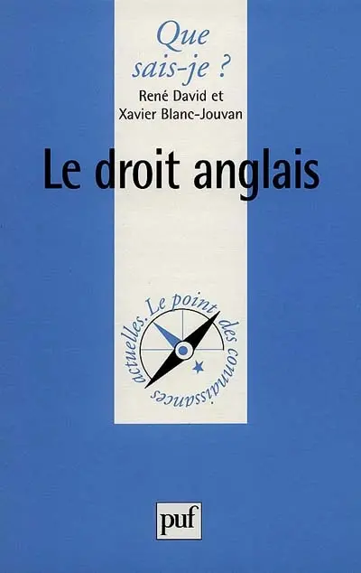 Le droit anglais