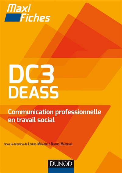 DC3 DEASS communication professionnelle en travail social