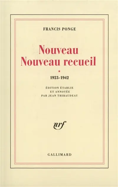 Nouveau nouveau recueil. Vol. 1