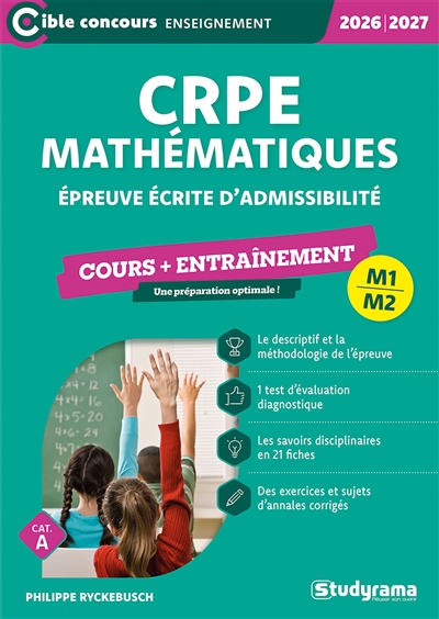 CRPE mathématiques, épreuve...