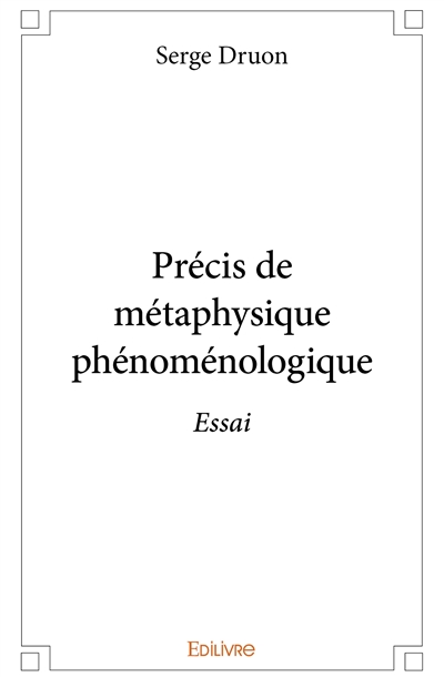 Précis de métaphysique...
