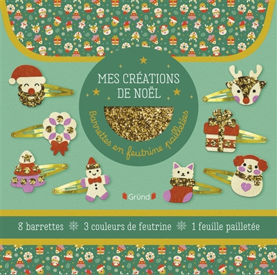 Barrettes en feutrine...