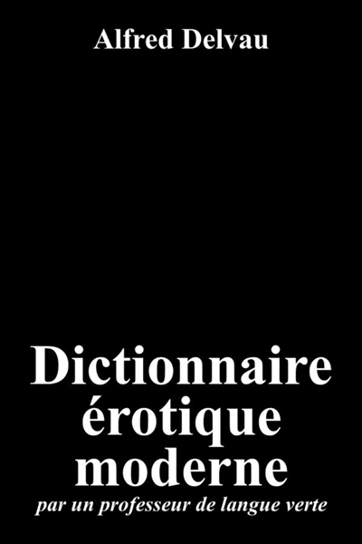 Dictionnaire érotique...