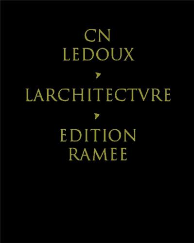 L'architecture : édition Ramée