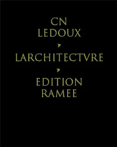 L'architecture : édition Ramée