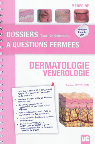 Dermatologie, vénérologie
