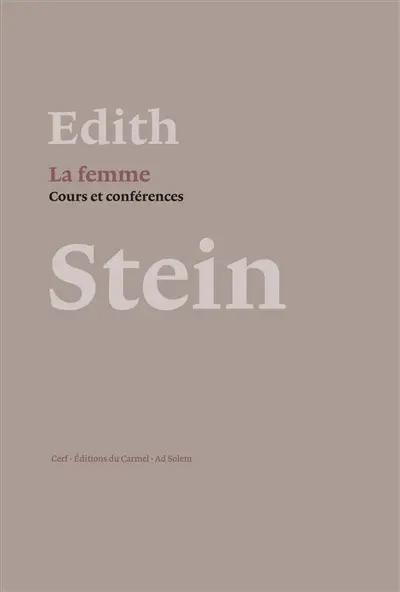 La femme : cours et conférences