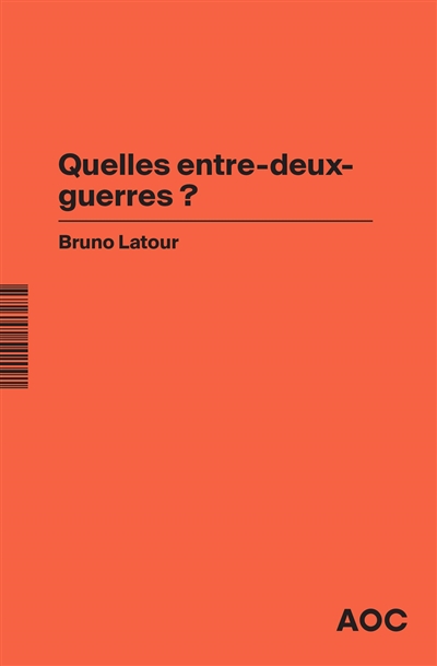 Quelles entre-deux-guerres ?. Guerre et climat : le péril de la nostalgie toxique