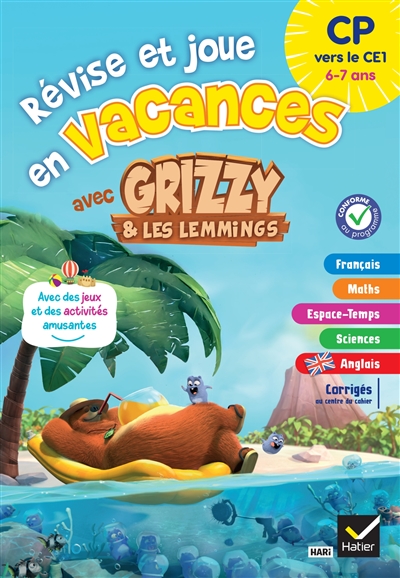 Cahier de vacances Grizzy &...