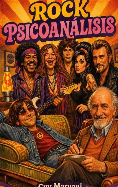 Rock Psicoanálisis : Cuando las leyendas del rock se recuestan en el diván. Entrevistas imaginadas con Janis Joplin, Jimi Hendrix, Jim Morrison, John Lennon, Amy Winehouse y Johnny Hallyday