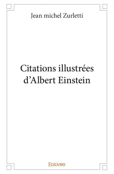 Citations illustrées d'albert einstein