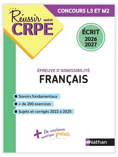 Français, épreuve...