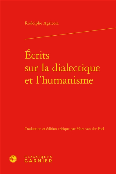 Ecrits sur la dialectique et l'humanisme