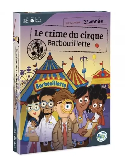 JUSTIN FERENCE 3E : CRIME DU CIRQUE BARBOUILLETTE
