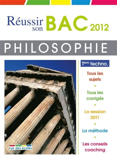 Philosophie, terminales séries technologiques : bac 2012