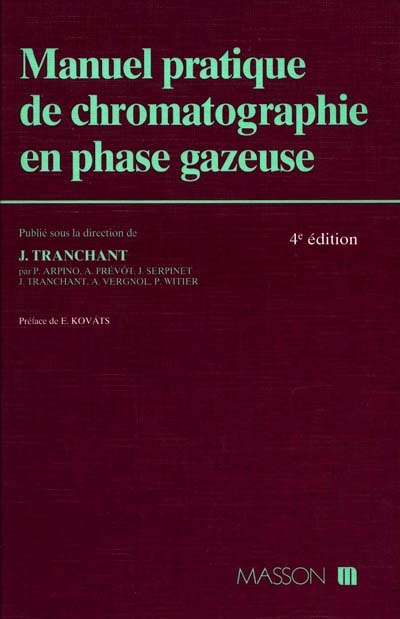 Manuel pratique de chromatographie en phase gazeuse