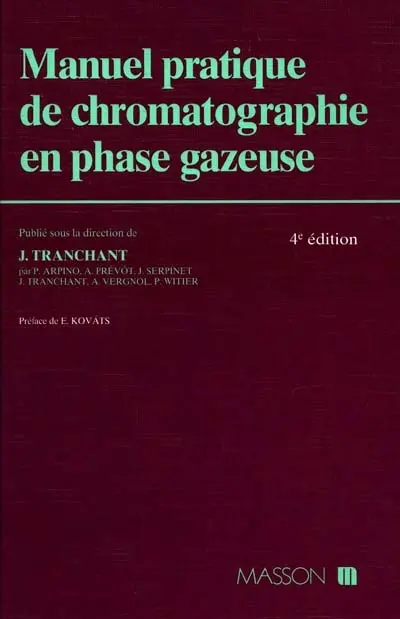 Manuel pratique de chromatographie en phase gazeuse