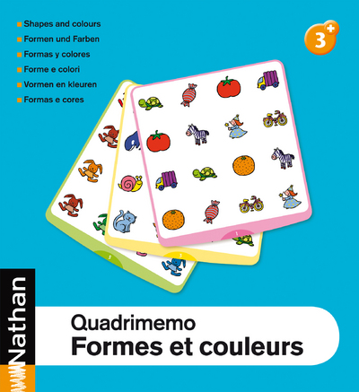 Quadrimemo fichier, formes et couleurs