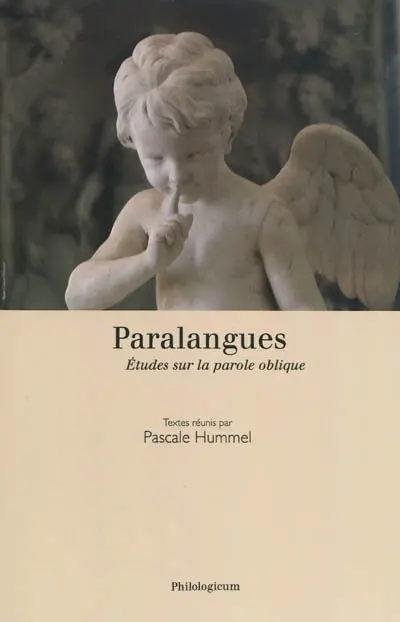 Paralangues : études sur la parole oblique