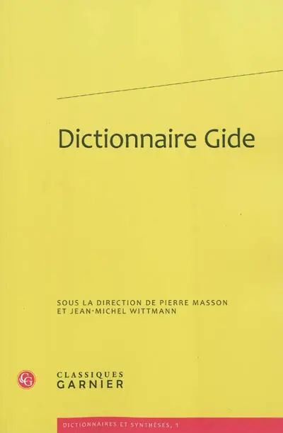 Dictionnaire Gide
