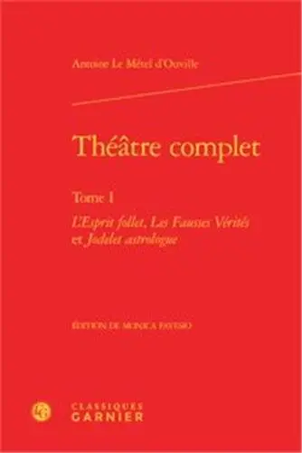 Théâtre complet. Vol. 1