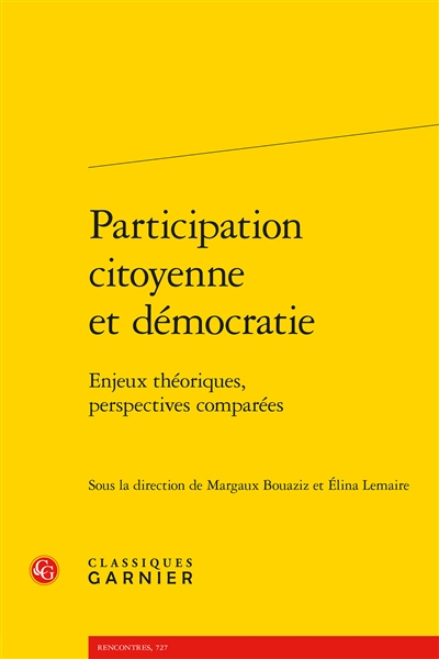 Participation citoyenne et...