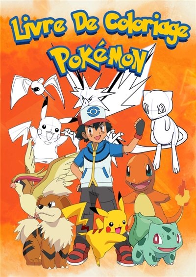 Livre de coloriage Pokémon...