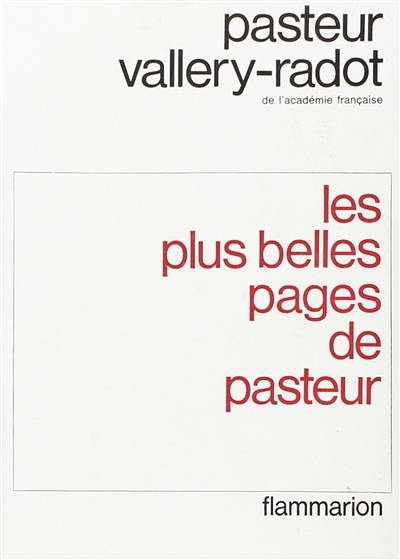 Les plus belles pages de Pasteur