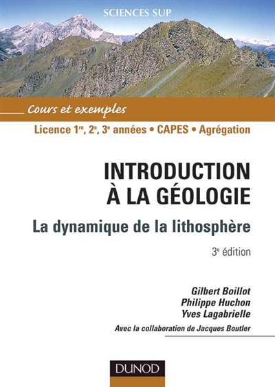 Introduction à la géologie : la dynamique de la lithosphère