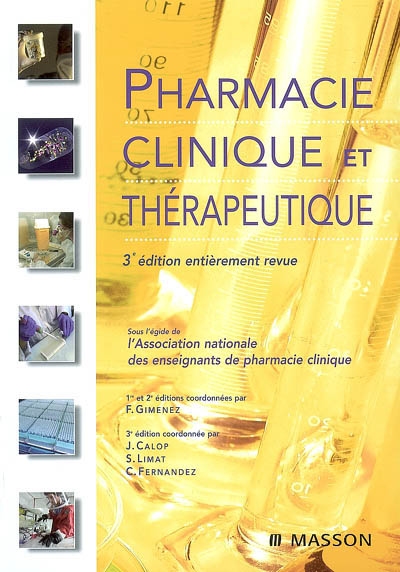 Pharmacie clinique et thérapeutique