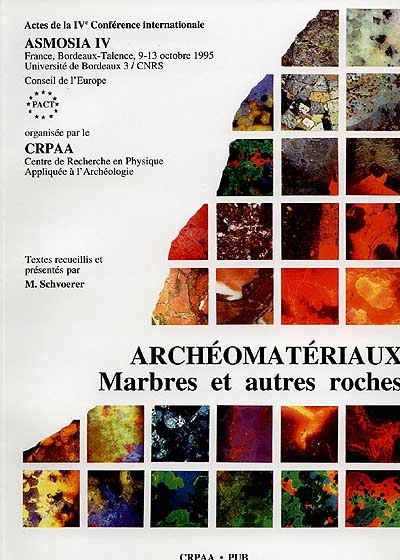 Archéomatériaux : marbres...