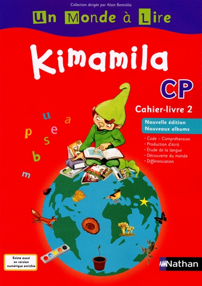 Kimamila CP : cahier-livre. Vol. 2