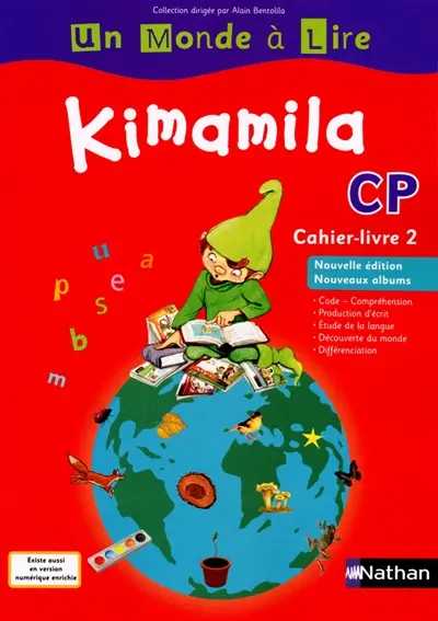 Kimamila CP : cahier-livre. Vol. 2