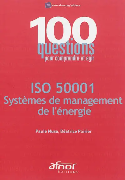 ISO 50001 : systèmes de management de l'énergie