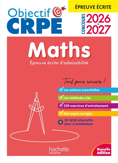 Maths : épreuve écrite...