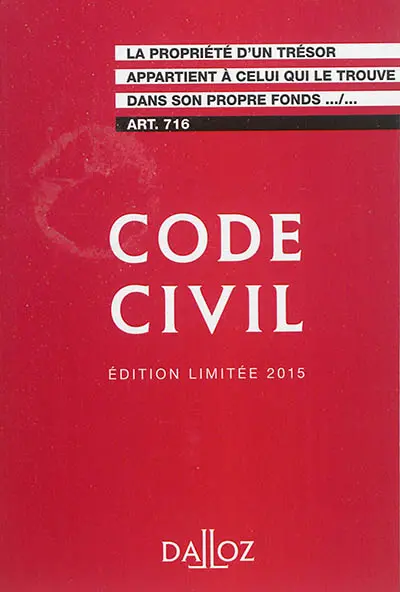 Code civil 2015