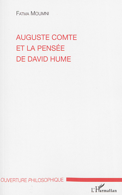 Auguste Comte et la pensée de David Hume